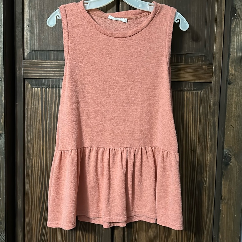 Terrycloth type tank top by Lush size medium